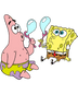 Sponge Bob And Patrick Cartoon Design - DTF Ready To Press