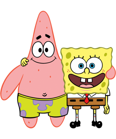 Best Friend SpongeBob and Patrick Design | DTF Dallas - DTF Dallas 