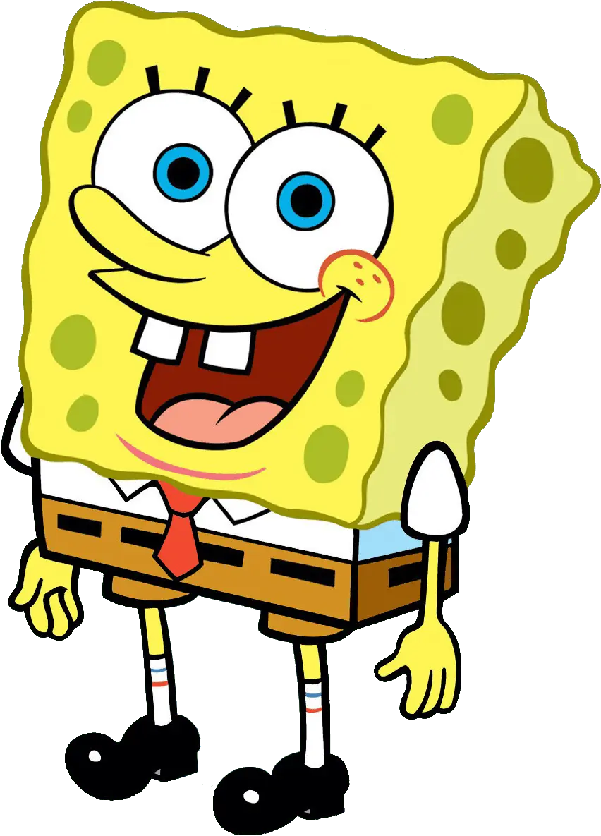 Sponge Bob Cartoon Design - DTF Ready To Press