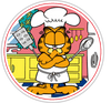 Chef Garfield Cartoon Design - DTF Ready To Press