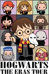 Hogwarts Eras Tour Harry Potter Cartoon Design - DTF Ready To Press