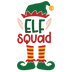 Elf Squad Christmas Design - DTF Ready To Press