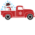 Christmas Truck Design - DTF Ready To Press