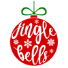 Jingle Bells Christmas Design - DTF Ready To Press