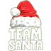 Team Santa Christmas Design - DTF Ready To Press