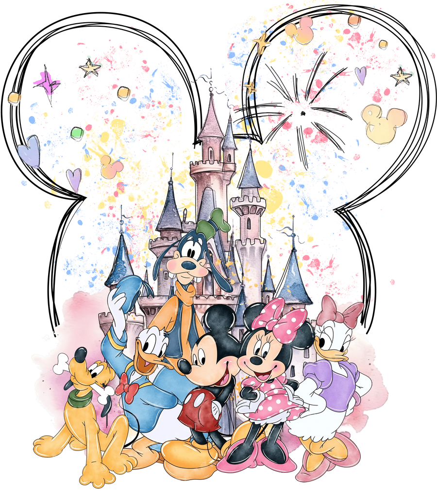 Disneyland Family Mickey Mouse Design | DTF Dallas