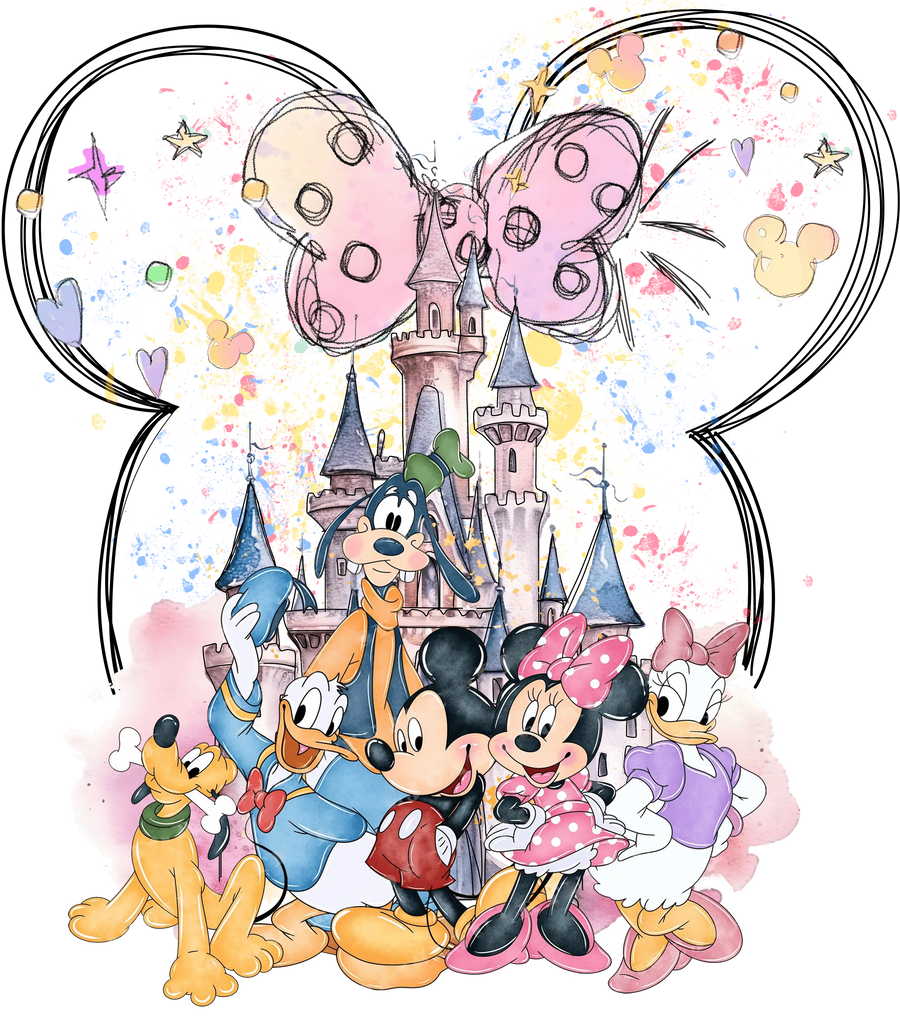Disneyland Family Minnie Mouse Design | DTF Dallas