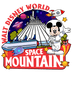 Walt Disney World Mickey Mouse Space Mountain Design - DTF Ready To Press