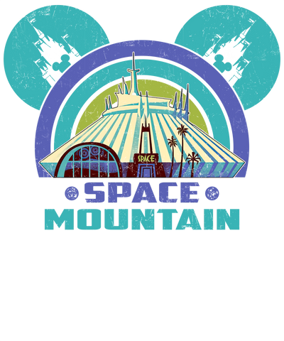 Disneyland Mickey Space Mountain Design | DTF Dallas - DTF Dallas 