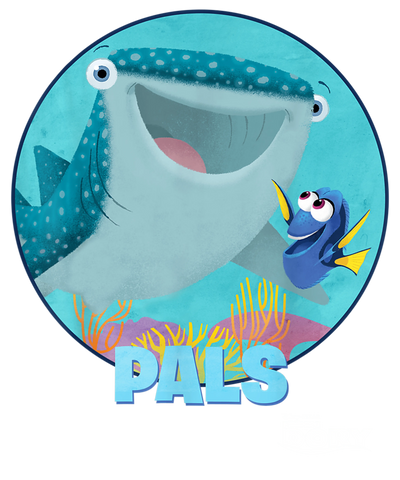 Disney Finding Dory Pals Design - DTF Ready To Press - DTF Dallas 