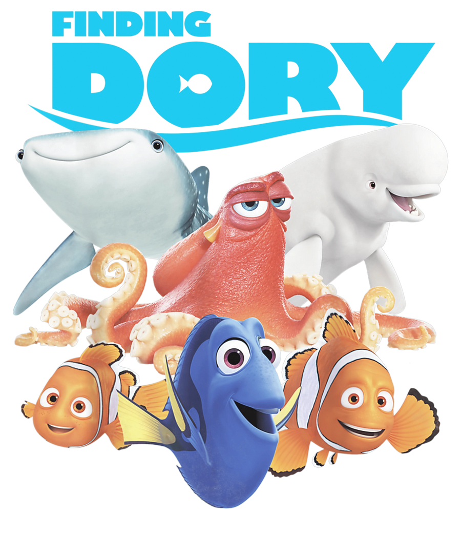 Disney Pixar Family Finding Dory Design | DTF Dallas