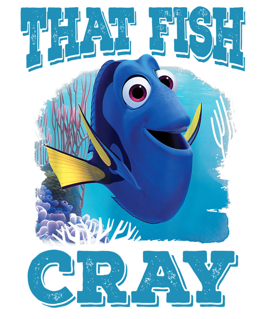 Disney Finding Nemo That Fish Cray Design | DTF Dallas