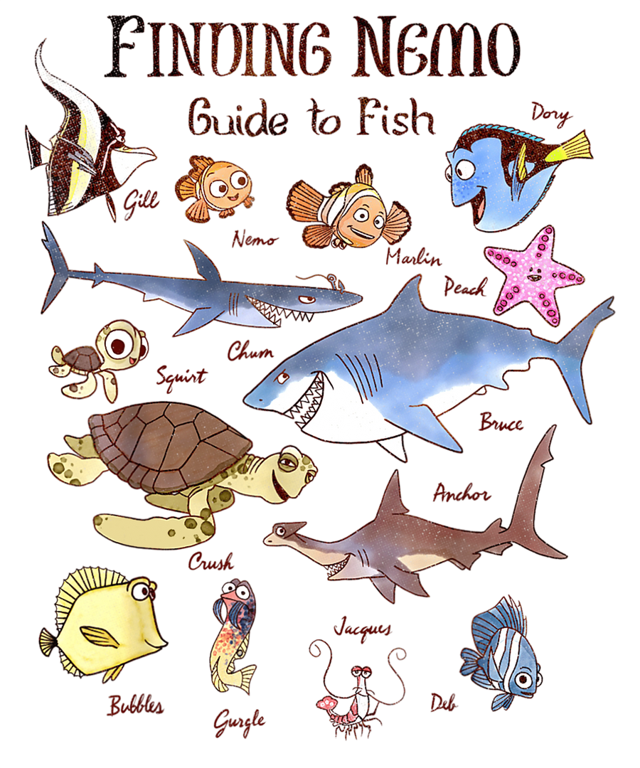 Disney Finding Nemo That Fish Cray Design V2 | DTF Dallas