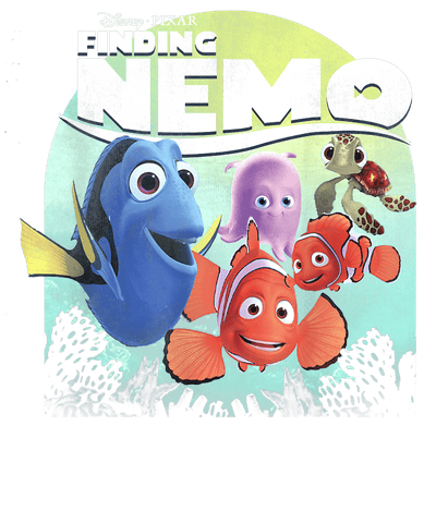 Disney Pixar Family Finding Nemo Design | DTF Dallas - DTF Dallas 