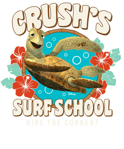 Disney Finding Nemo Crushs Surf School Ride | DTF Dallas - DTF Dallas 