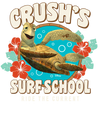 Disney Finding Nemo Crush's Surf School Ride The Current Design - DTF Ready To Press