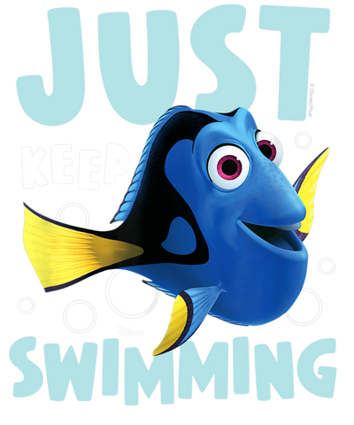 Finding Nemo Just Keep Swimming - DTF Ready | DTF Dallas - DTF Dallas 