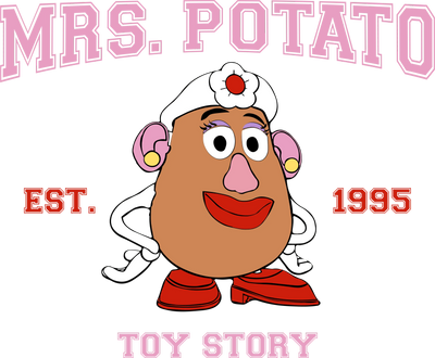 Disney Toy Story Mrs. Potato Design | DTF Dallas - DTF Dallas 