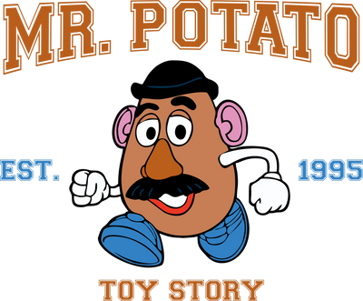 Disney Toy Story Mr. Potato Design - DTF Ready To Press - DTF Dallas 