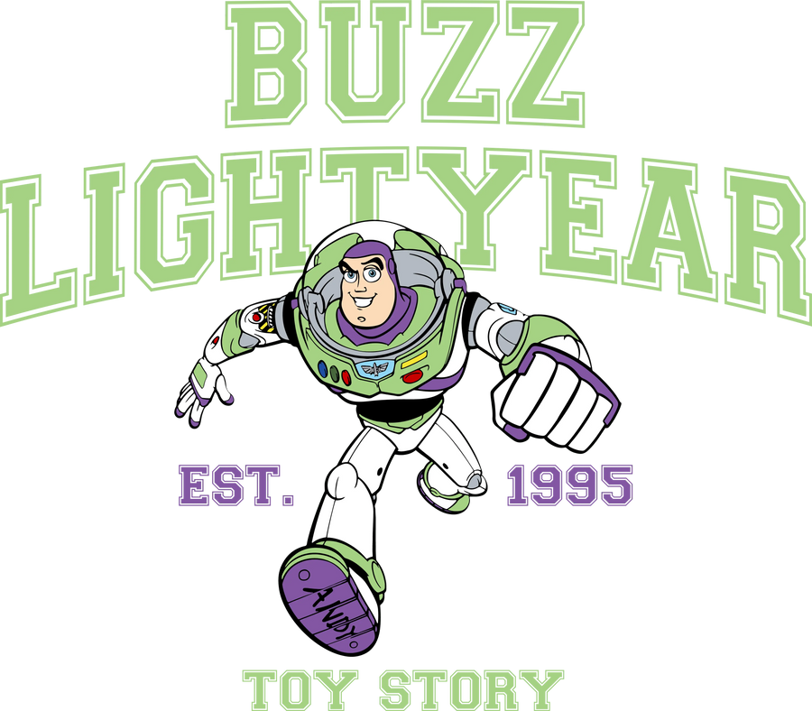 Disney Toy Story Buzz Lightyear Design | DTF Dallas