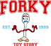 Disney Toy Story Forky Design - DTF Ready To Press