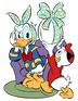 Easter Donald Duck Disney Design - DTF Ready To Press