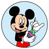Easter Mickey Mouse Egg Painting Disney Design - DTF Ready To Press