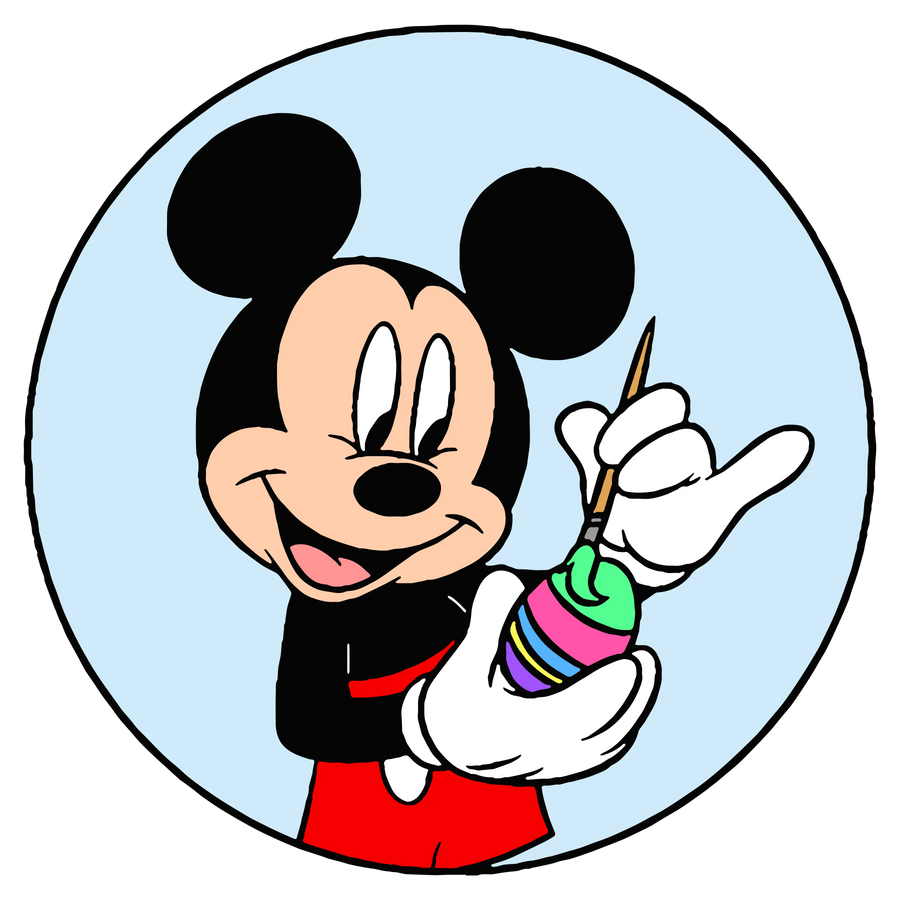 Easter Mickey Mouse Egg Painting Disney Design | DTF Dallas