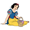 Easter Snow White Disney Princess Design - DTF Ready To Press