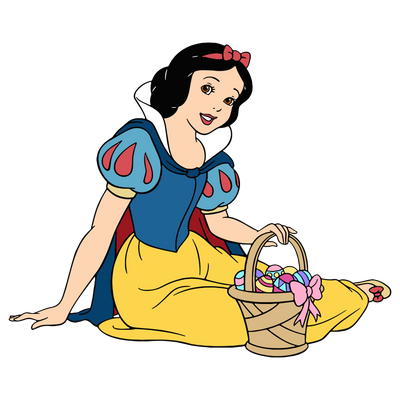 Easter Snow White Disney Princess Design | DTF Dallas - DTF Dallas 