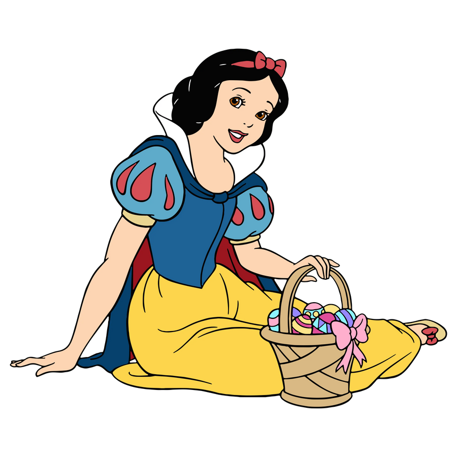 Easter Snow White Disney Princess Design | DTF Dallas