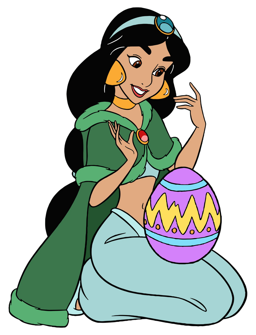 Easter Jasmine Disney Princess Design | DTF Dallas