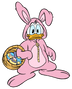 Funny Donald Duck Easter Design - DTF Ready To Press