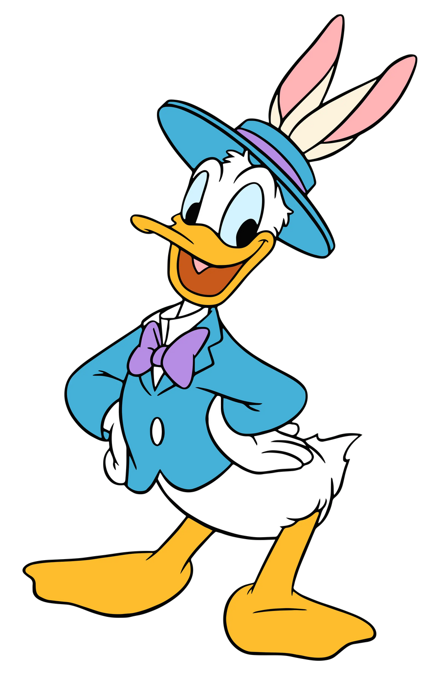 Donald Duck Easter Design DTF-Ready to Press | DTF Dallas