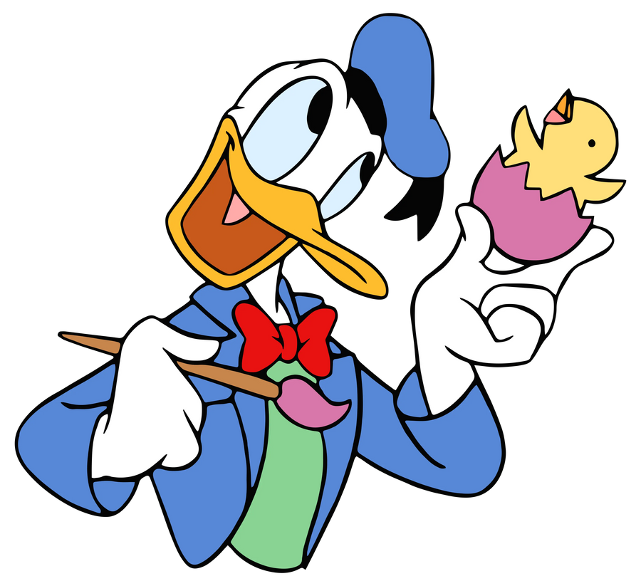 Disney Painting Egg - Donald Duck Easter Design | DTF Dallas