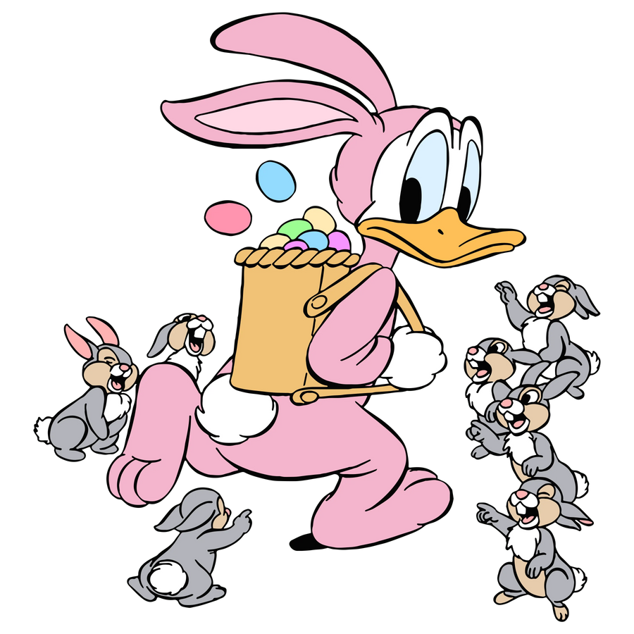 Fun Easter Duck Design DTF Ready to Press V1 | DTF Dallas