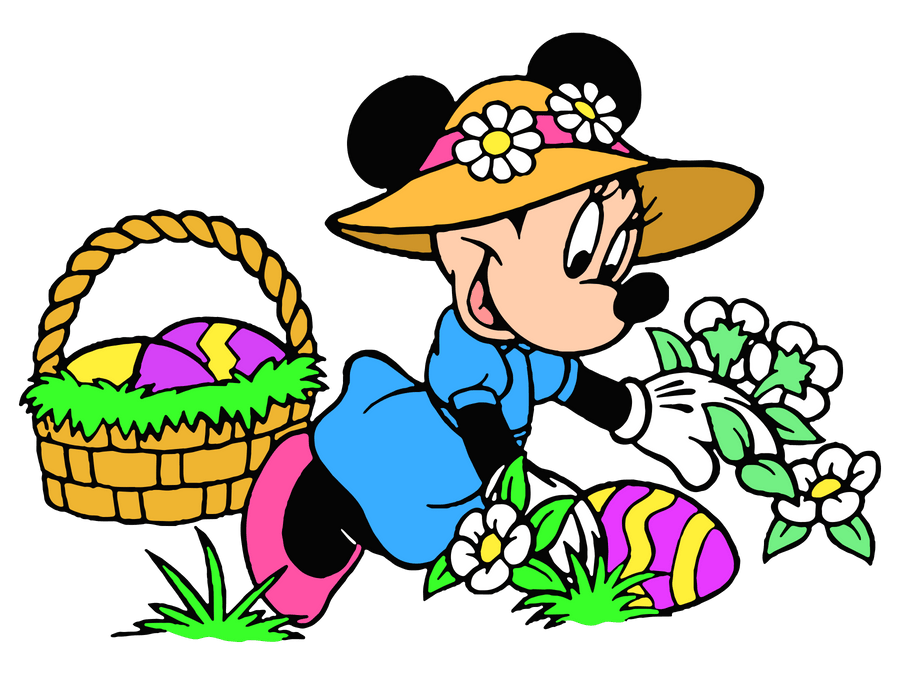 Disney Minnie Mouse Easter Hunting Design | DTF Dallas