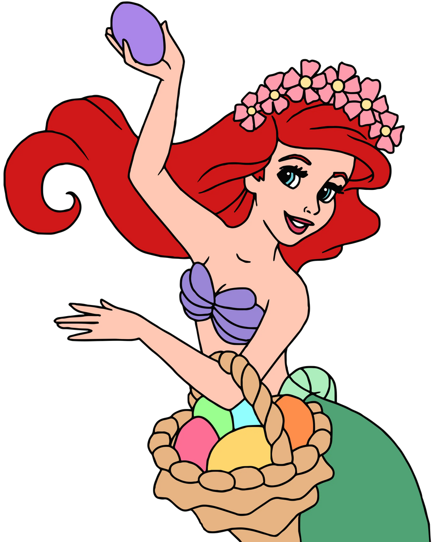 Disney Princess Ariel Easter Design | DTF Dallas