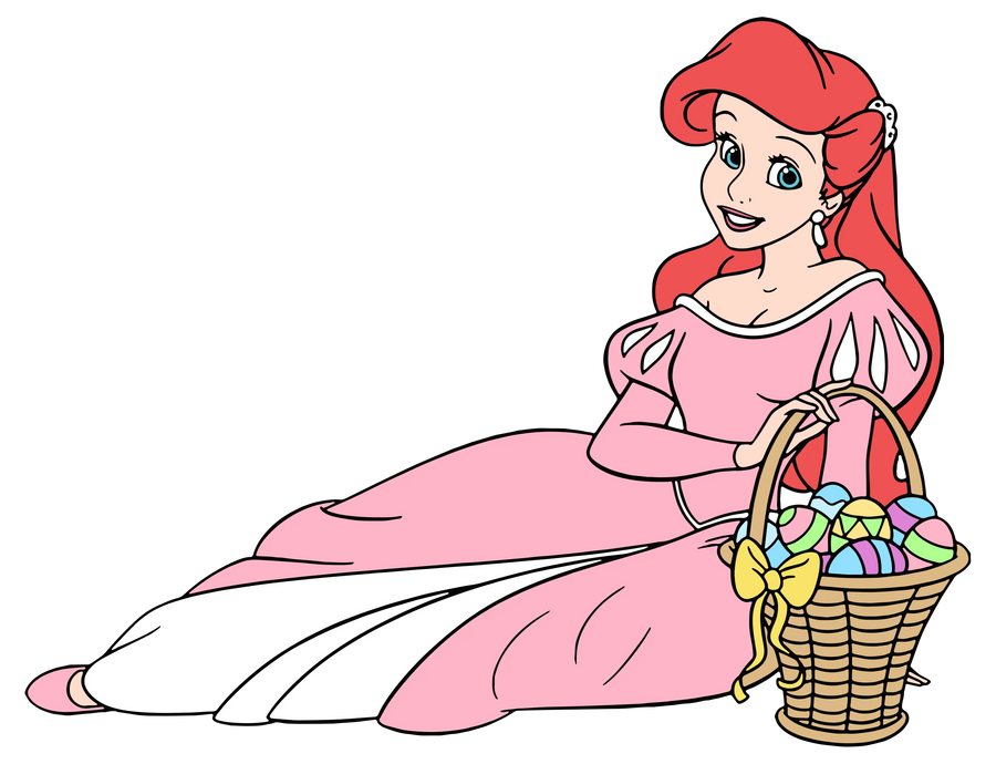 Disney Princess Ariel Easter Hunting Design | DTF Dallas