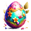 Best Easter Egg Design - DTF Ready To Press