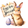 Eggstra Special Easter Cute Bunny Design - DTF Ready To Press
