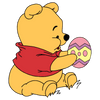 Disney Winnie The Pooh Egg Hunting Design - DTF Ready To Press