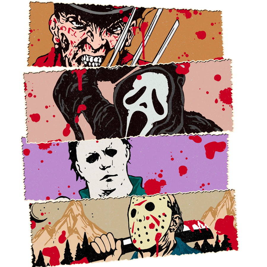 Halloween Scary Movie Character Design | DTF Dallas