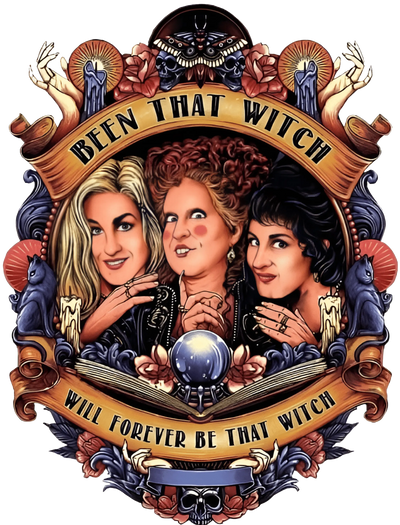 Halloween Sanderson Sister Design - DTF Ready To Press