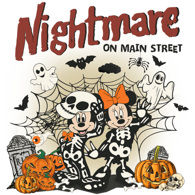 Nightmare Mickey Mouse Halloween Design | DTF Dallas - DTF Dallas 