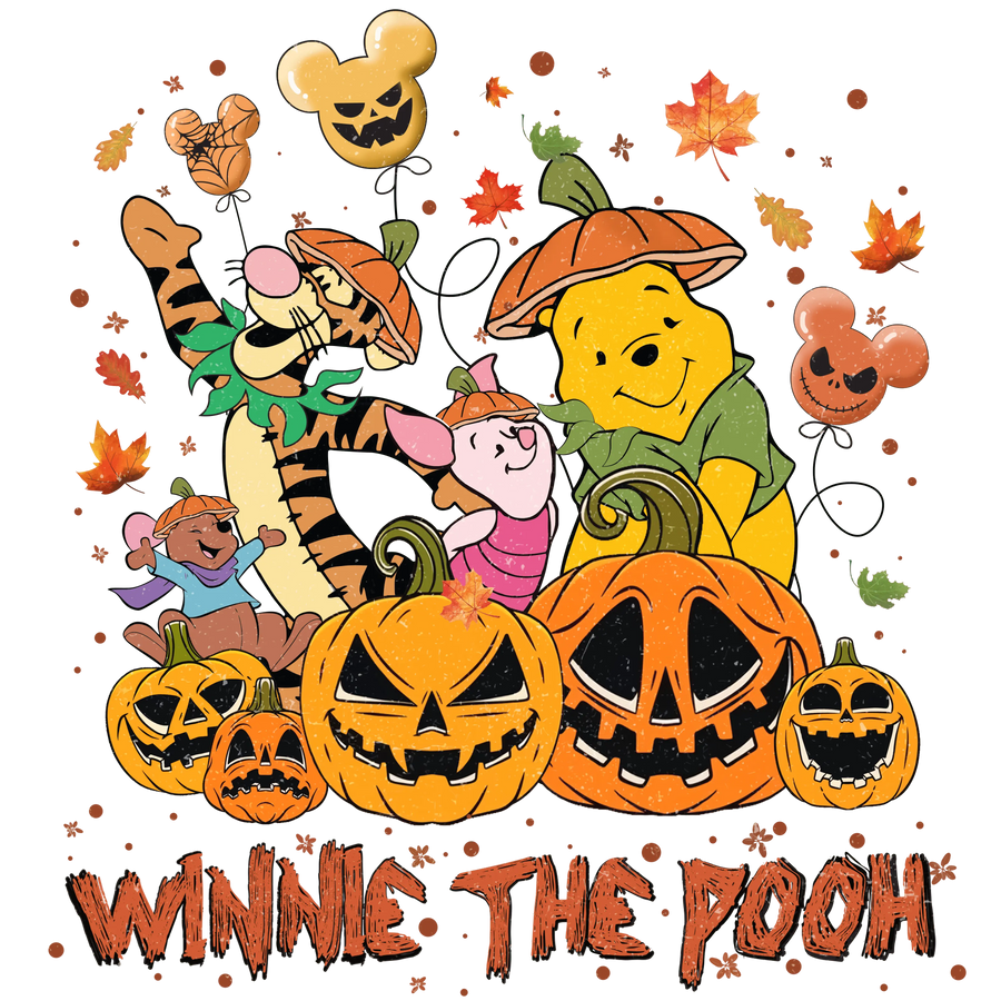 Winnie the Pooh Halloween Design | DTF Dallas
