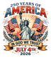 250 Years of America In God We Trust  Design - DTF Ready To Press - DTF Dallas 