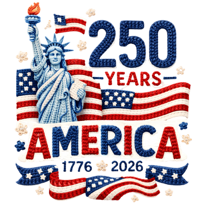America 250 Years Statue of Liberty Design - DTF Ready To Press - DTF Dallas 