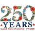 250 Years United States Floral Boho 1776-2026 - DTF Ready To Press - DTF Dallas 