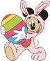 Mickey Mouse Easter Bunny Design - DTF Ready To Press